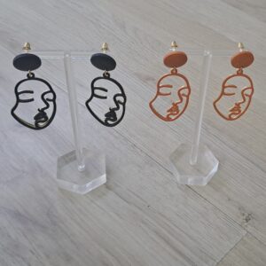 Face Contour Earrings