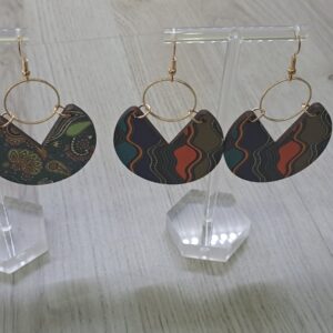 V-Cutout Pattern Earrings